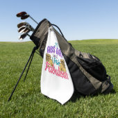 Abs Day Core Workout - Pug Hondenliefhebber Golfhanddoek (Groen)