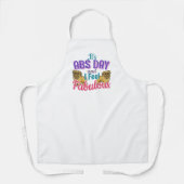 Abs Day Core Workout - Pug Hondenliefhebber Schort (Voorkant)