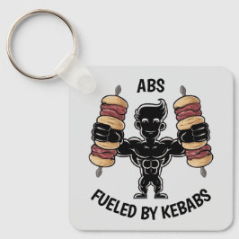 Abs en Kebabs Sleutelhanger