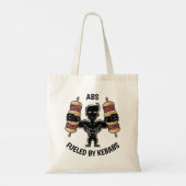 Abs en Kebabs Tote Bag (Achterkant)