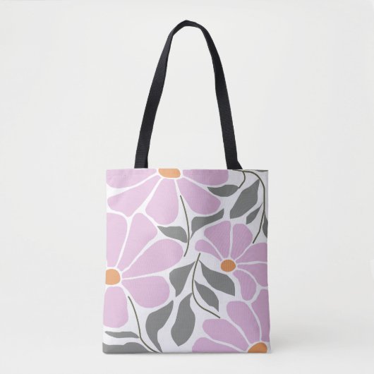 ABS_FLWR_09 Bo Ho Bloemen Tote Bag (Voorkant)