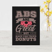 ABS is geweldig, maar heb je ooit DONUTS geprobeer Kaart (Gele Bloem)