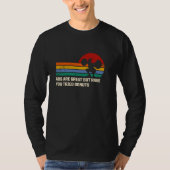 Abs is geweldig, maar je hebt donuts geprobeerd gr t-shirt (Voorkant)