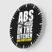 abs wordt gemaakt in de keuken en Photoshop - grap Grote Klok (Hoek)
