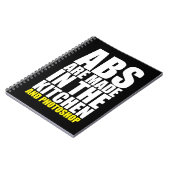 abs wordt gemaakt in de keuken en Photoshop - grap Notitieboek (Linkerzijde)