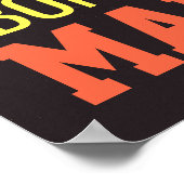 Abs Workout Motivatie gym Poster (Hoek)