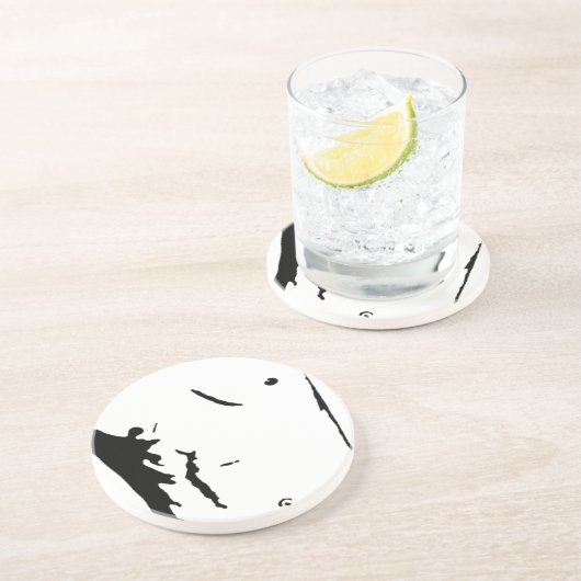 Abs Zandsteen Onderzetter (Zijkant)