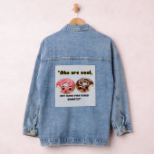 ABS ZIJN COOL, MAAR MOETEN DONUTS PROBEREN DENIM JACKET (Hangar)