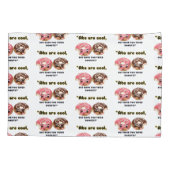 ABS ZIJN COOL, MAAR MOETEN DONUTS PROBEREN KUSSENSLOOP (Achterkant)