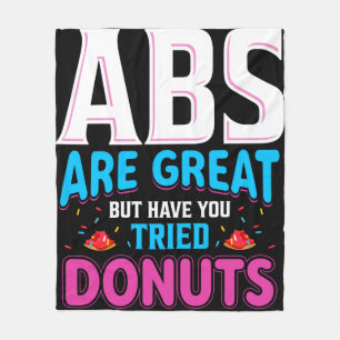 Abs zijn geweldig, maar heb je donuts geprobeerd? fleece deken