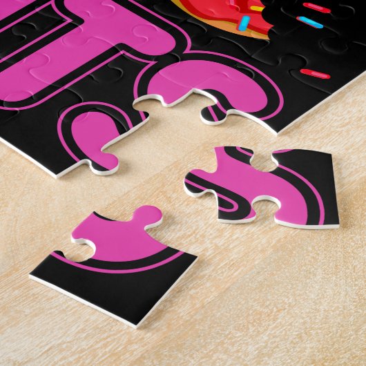 Abs zijn geweldig, maar heb je donuts geprobeerd? legpuzzel (Zijkant)