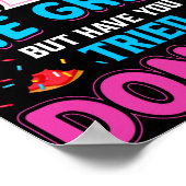 Abs zijn geweldig, maar heb je donuts geprobeerd? poster (Hoek)