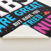 Abs zijn geweldig, maar heb je donuts geprobeerd? sherpa deken (3/4)