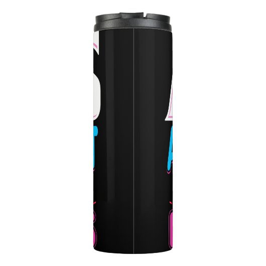 Abs zijn geweldig, maar heb je donuts geprobeerd? thermosbeker (Achterkant)