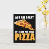Abs zijn geweldig, maar heb je geprobeerd pizza li kaart (Gele Bloem)