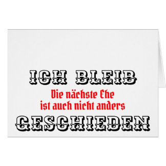 Absage an die Männerwelt