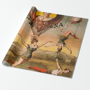 Absalon van Miss Stena Vintage Circus Cadeaupapier