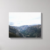Absaroka-Beartooth Mountain Valley Kleur 11x14 Canvas Afdruk (Voorkant)