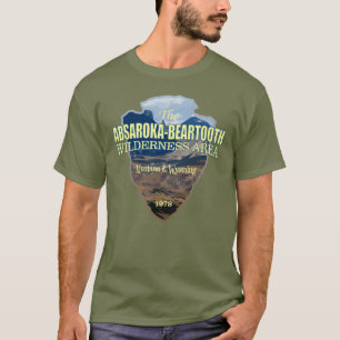 Absaroka-Beartooth Wilderness (pijlpunt) T-shirt