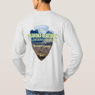 Absaroka-Beartooth Wilderness (pijlpunt) T-shirt