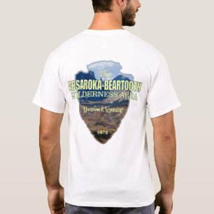 Absaroka-Beartooth Wilderness (pijlpunt) T-shirt