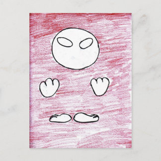 Abscences is niets briefkaart