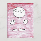 Abscences is niets briefkaart (Voorkant)