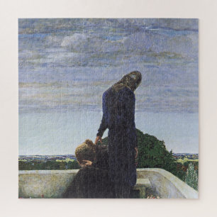 “Abschied” (Afscheid) door Heinrich Vogeler Legpuzzel