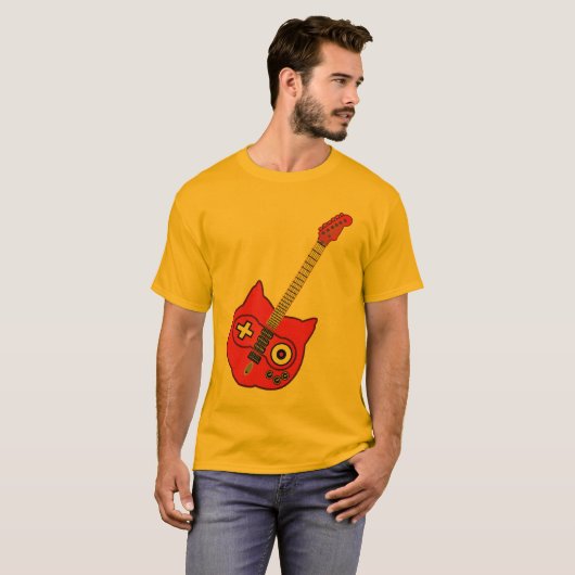 Abscure Guitar T-shirt (Voorkant volledig)