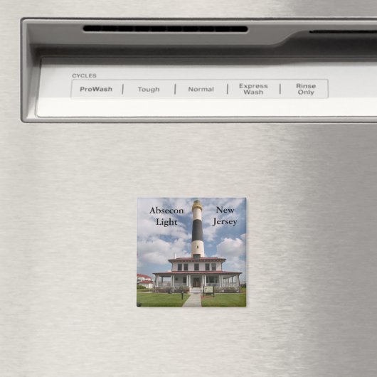 Absecon Light, magneet uit New Jersey (Insitu (Vaatwasser))