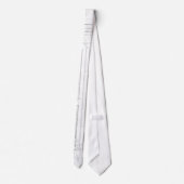 Absecon Lighthouse Blueprint Stropdas (Achterkant)