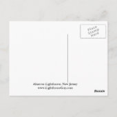 Absecon Lighthouse, Briefkaart New Jersey (Achterkant)