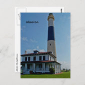 Absecon Lighthouse-New Jersey Briefkaart (Voorkant / Achterkant)