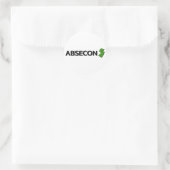Absecon, New Jersey Ronde Sticker (Tas)