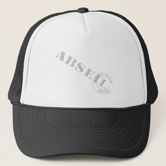 Abseil-Carpe Diem Trucker Pet (Voorkant)