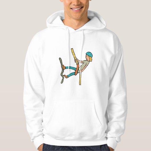 Abseilen Hoodie (Voorkant)