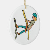 Abseilen Keramisch Ornament (Rechts)