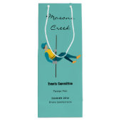 Abseilen Wijn Cadeautas (Achterkant)