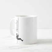 Abseiler Koffiemok (Voorkant links)
