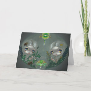 "Absint: Anijs en Artemisia" Wenskaart Kaart