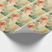  Absinthe Advert met de Wijzer van Beer Cadeaupapier (Hoek)