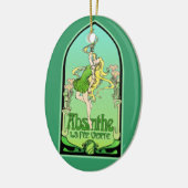 Absinthe Art Nouveau Keramisch Ornament (Links)