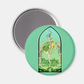 Absinthe Art Nouveau Magneet (Voorkant / Achterkant)