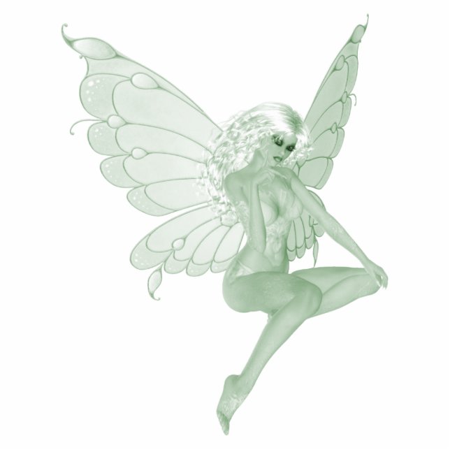 Absinthe Art Signature Green Fairy 1A Staand Fotobeeldje (Voorkant)