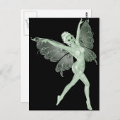 Absinthe Art Signature Green Fairy 3B Briefkaart (Voorkant / Achterkant)
