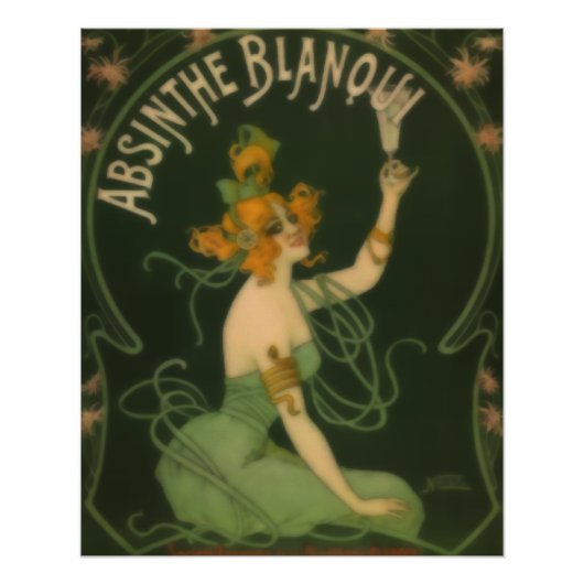 Absinthe Blanoui Poster (Voorkant)