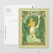 Absinthe Blanqui Nover Fine Art Briefkaart (Voorkant / Achterkant)
