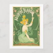 Absinthe Blanqui Nover Fine Art Briefkaart (Voorkant)