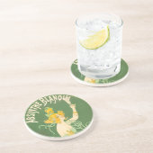 Absinthe Blanqui Nover Fine Art Zandsteen Onderzetter (Zijkant)