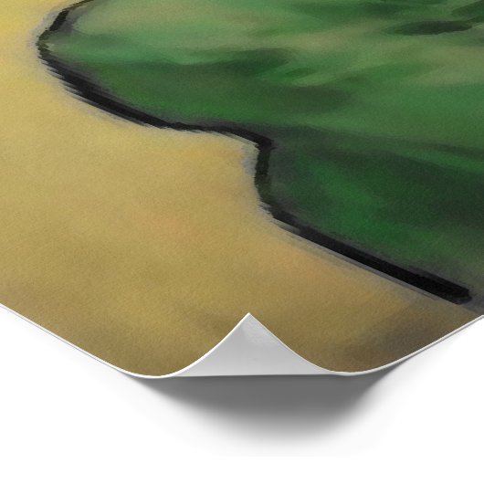 Absinthe Blanqui Nover Poster (Hoek)